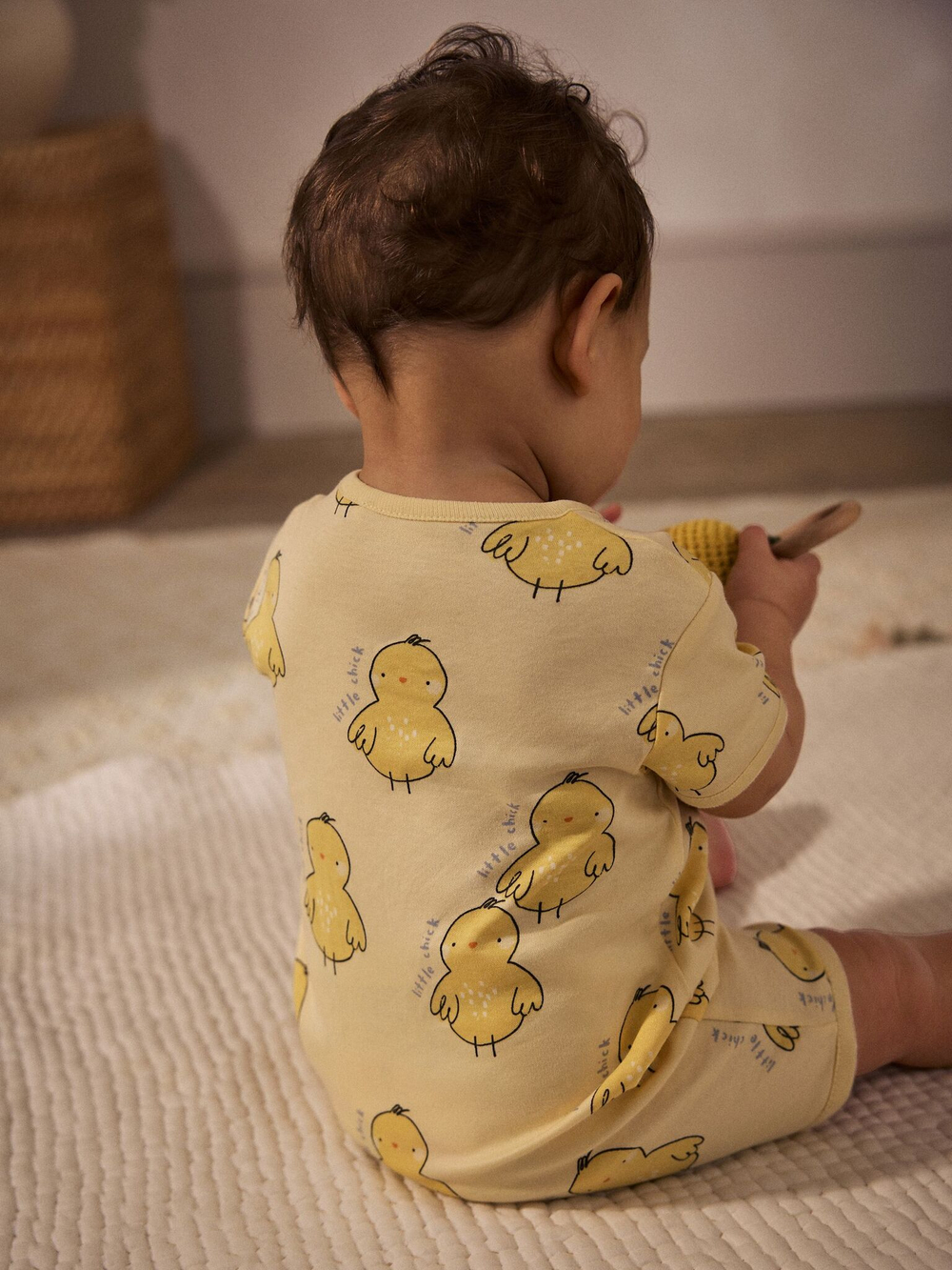 Песочник для малышей Next E63-879, 3 шт., Светло-желтый, Мятный