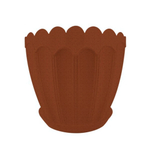 Кашпо "Хризантема" с поддоном 2,1л (терр)