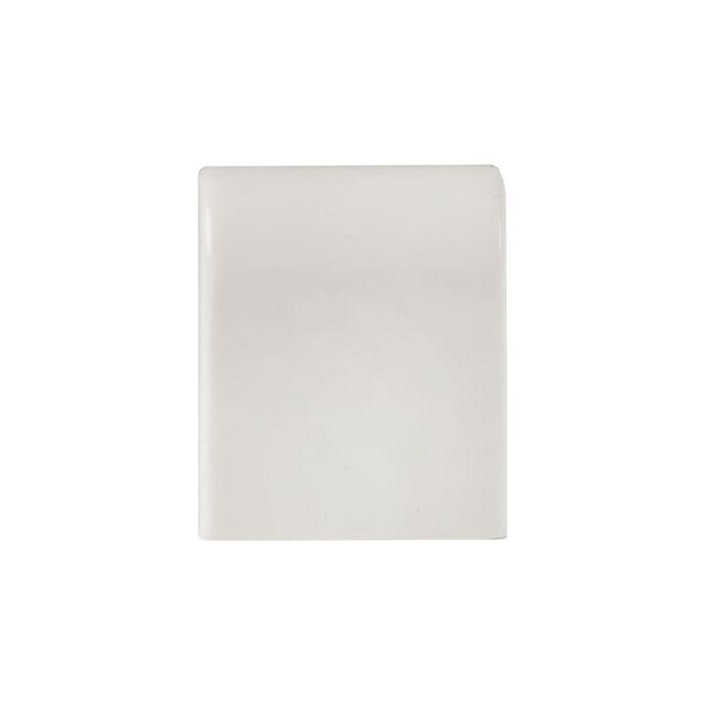 Заглушка 20х10 бел. Plast PROxima (уп.4шт) EKF ecw-20-10x4
