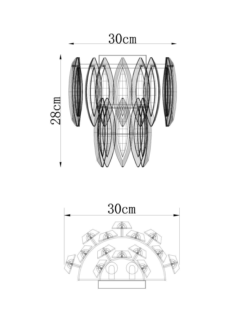 Бра Divinare Cabrera 3509/01 AP-2
