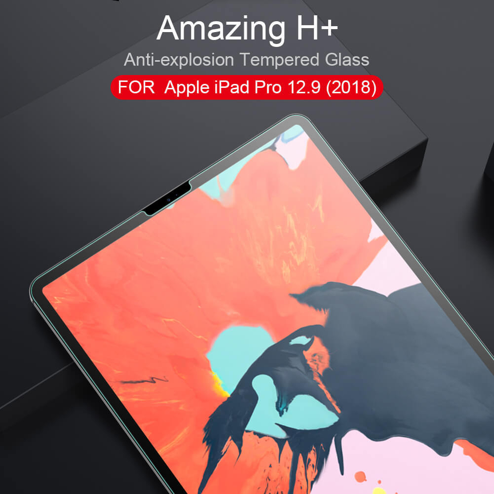 Защитное стекло с закругленными краями Nillkin Amazing H+ для для iPad Pro 11