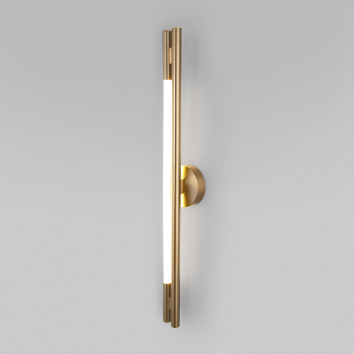 Настенный светодиодный светильник Eurosvet Talus 50265 LED латунь