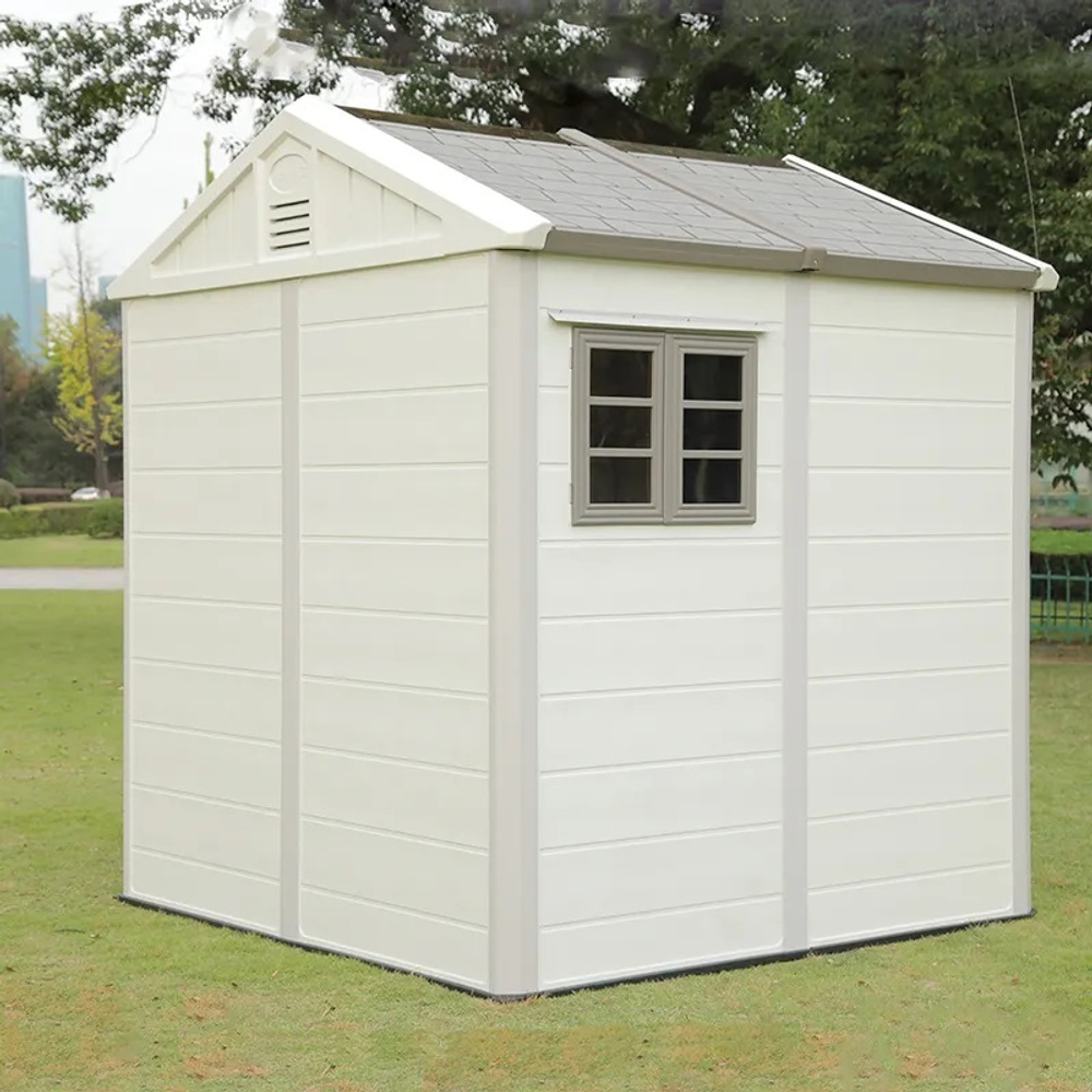 Садовый пластиковый сарай HouzBlock Comfort-2 (2.2x2.2 м)