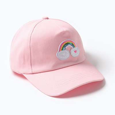 Кепка для девочек "Радуга" цвет розовый, р. 52/ 9886893 MINAKU
