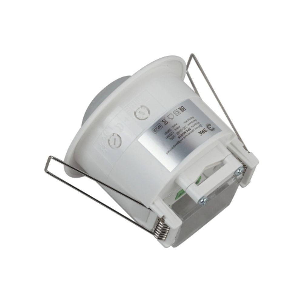 Датчик движения ЭРА MD 018 белый 1200Вт 360° 6М IP20 | Датчики движения