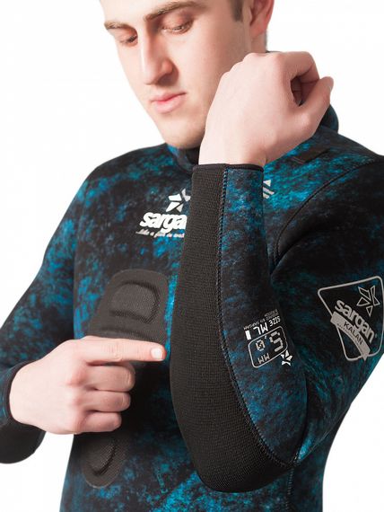 Гидрокостюм Sargan Миметик Калан 3.0 камуфляж GalaxyAPE/09 5 мм