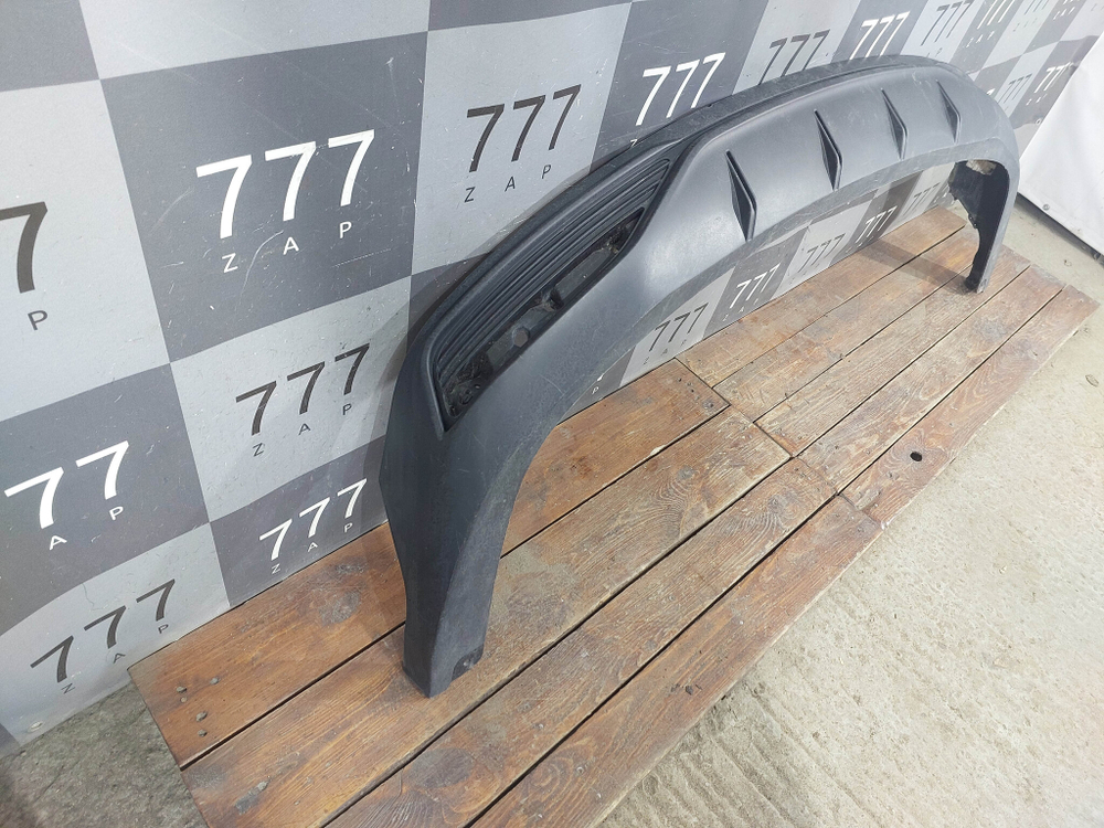 Юбка заднего бампера Hyundai Solaris 2 (HCR) 20-нв Б/У Оригинал 86612H5500