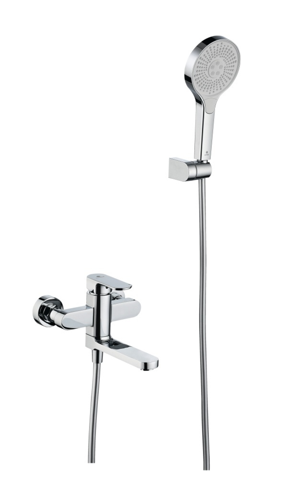 Смеситель для ванны GZ06132 однорычажный, короткий, хром