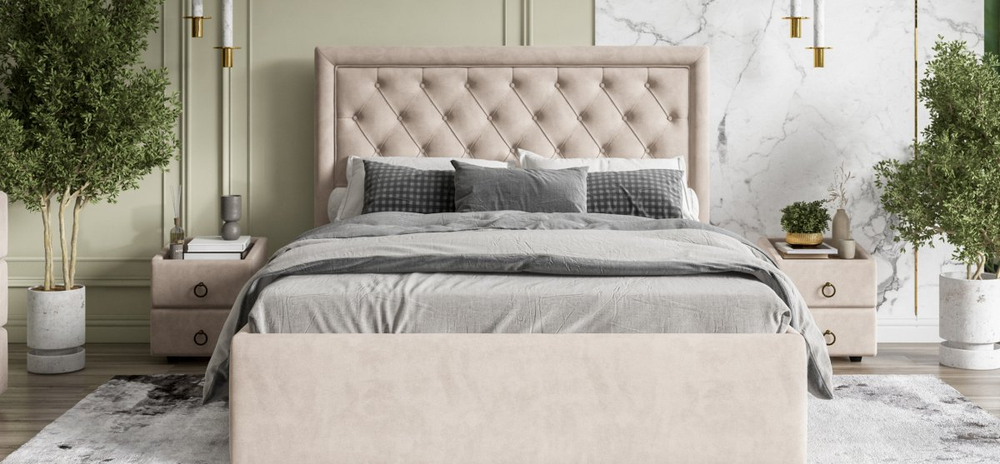 Кровать Босс Классик 180*200 Монолит сталь