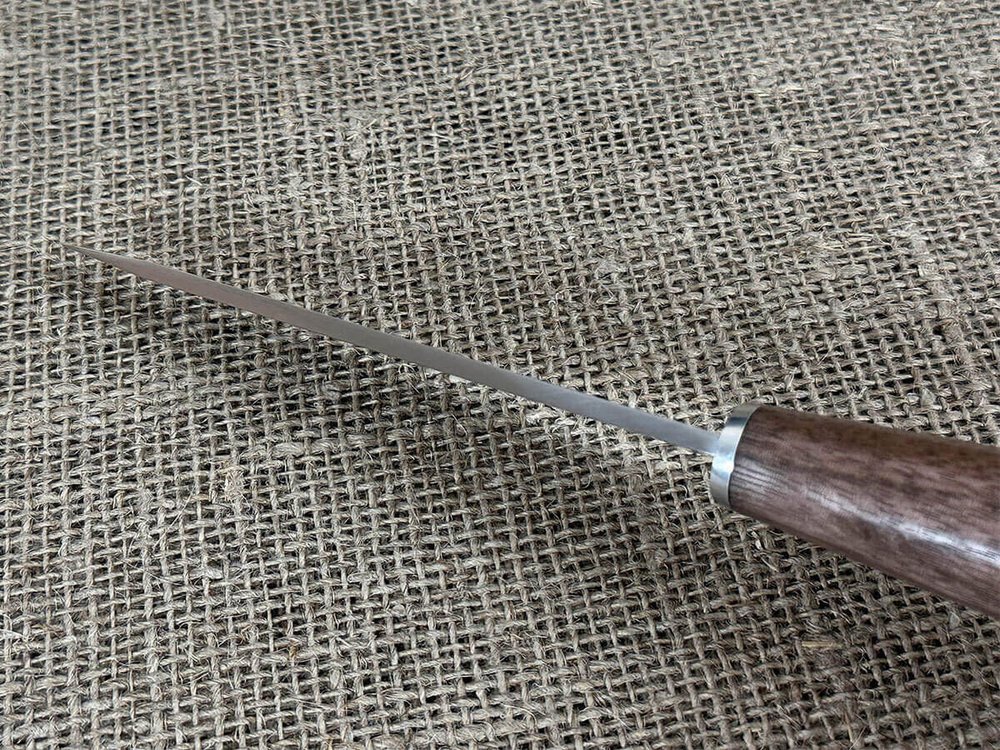 Финский нож Пуукко, рукоять орех