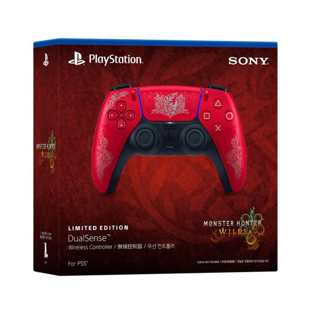 Беспроводной геймпад Sony DualSense — Monster Hunter Wilds Limited Edition для PlayStation 5