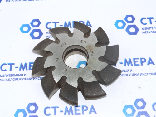 Фреза дисковая зуборезная М8 №3 Р6АМ5 Z=10 dпос=32 D=125