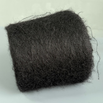 Пряжа Mister Joe Canterbury (60% суперкид мохер, 4% шерсть, 36% па) 1500м/100 гр, черный