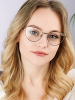 Оправа для очков для зрения металлическая брендовая