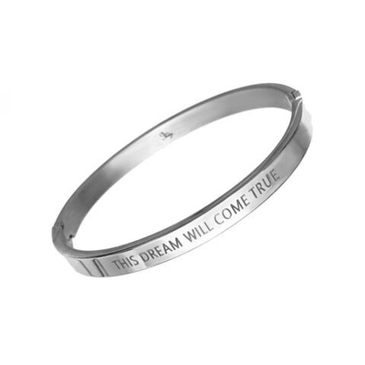 Браслет This Dream will come true Siver