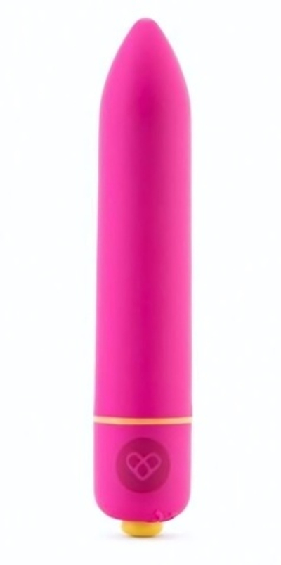 Розовая вибропуля Pink Vibe Power Bullet - 9 см. (Цвет: розовый)