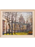 Картина маслом Исаакиевский собор Опритова