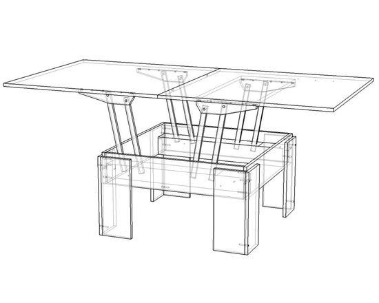 Стол-трансформер ТУРИН