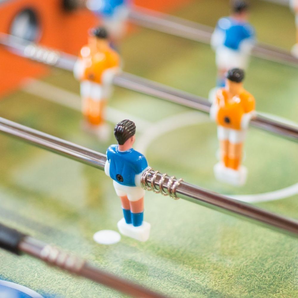 Настольный футбол "Garlando F-Mini-II Telescopic" (95 x 76 x 25 см) цветной