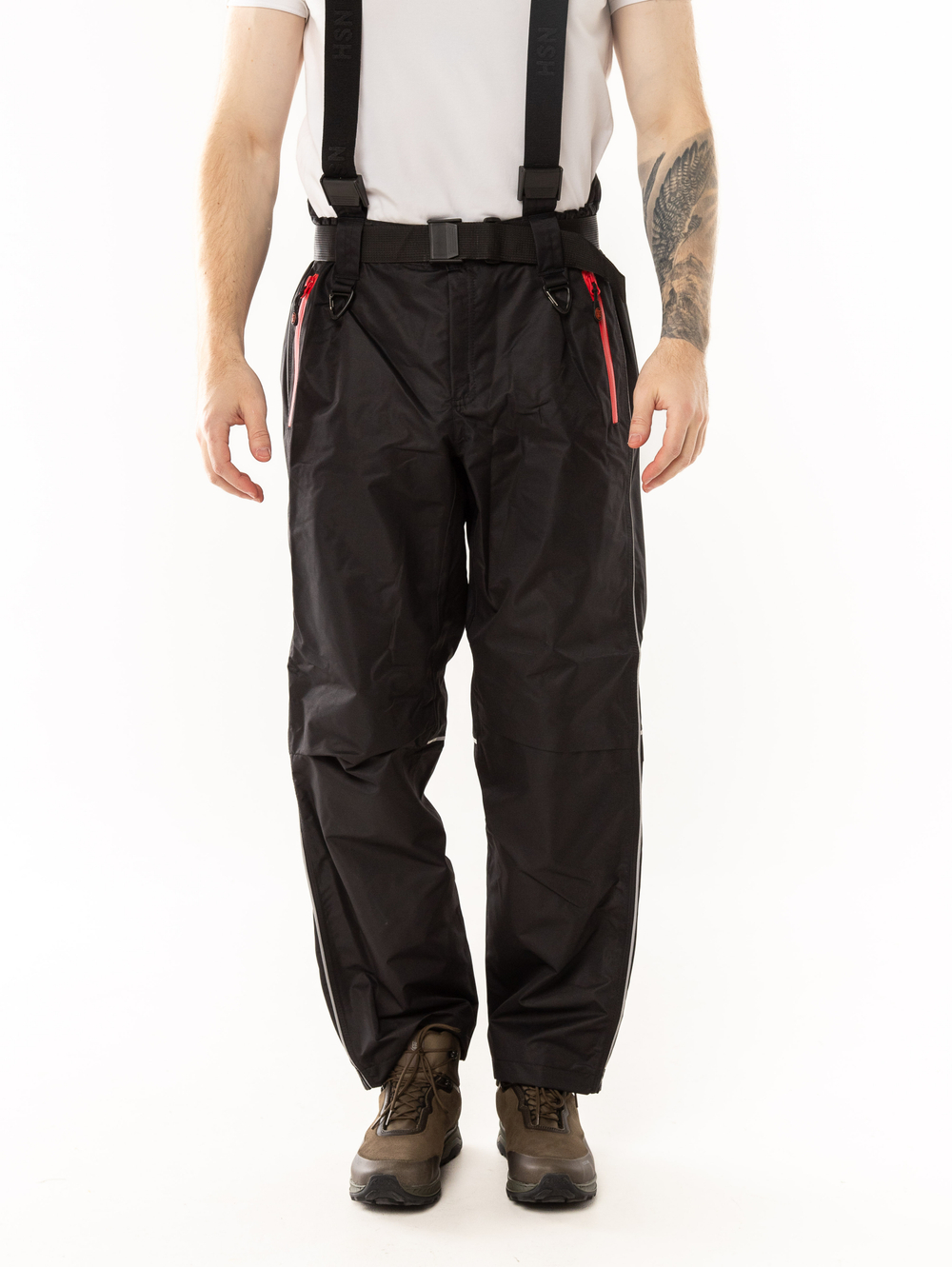 Костюм демисезонный для рыбалки RIVER HARDGUARD HSN, мембрана 15000/10000, Черный