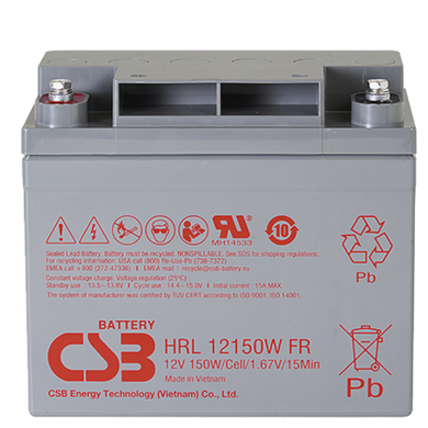 Аккумулятор CSB HRL12150W FR