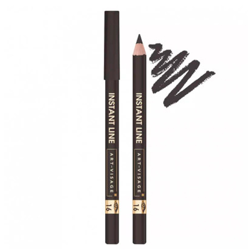 Art Visage карандаш для глаз стойкий Instant Line 16 графит