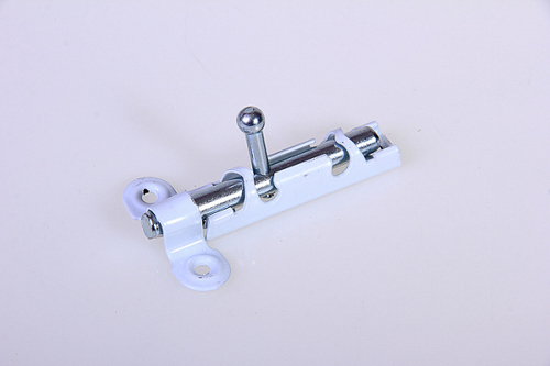 Задвижка накладная ЗТ 1 полимер белая