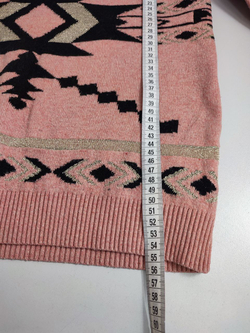 Джемпер с принтом 46 размер