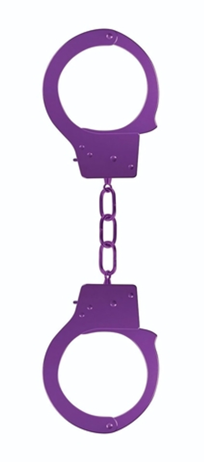 Фиолетовые наручники OUCH! Purple (Цвет: фиолетовый)