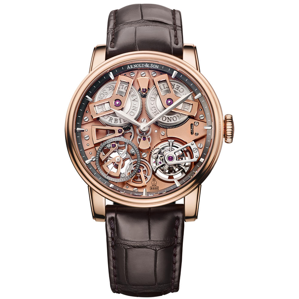 Arnold &amp; Son Tourbillon Сhronometer 36 Gold Collection 18-carat Red Gold (5N)
