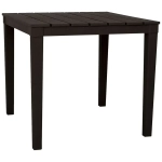 Стол Прованс квадратный 80см 4 ножки шоколадный 800х800х715мм