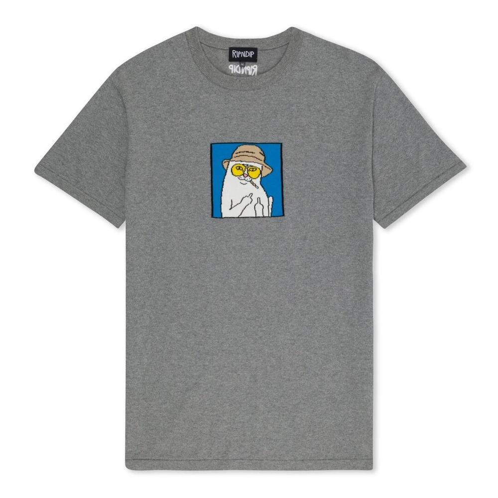 Футболка Ripndip Nermal S Thompson Knit Tee Grey