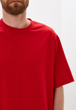 Футболка оверсайз унисекс Anyday  T-shirt 02, цвет красный