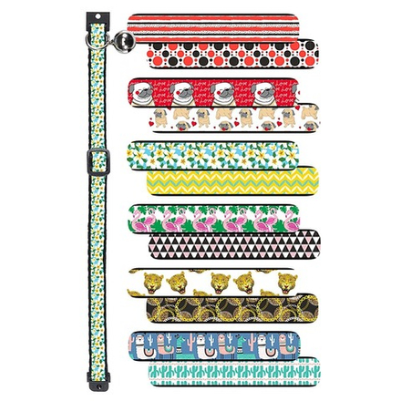 Ошейник Ferplast FANTASIA GAT 5627 нейлоновый с бубенчиком для кошек