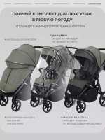 Коляска детская RANT "CASPIA soft" RA100 Olive