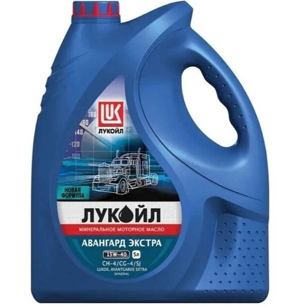 Масло моторное Лукойл авангард / LUKOIL AVANTGARDE 15W-40 экстра CH-4 минеральное 5л