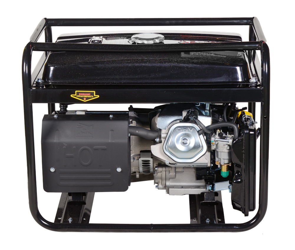 Портативный бензогенератор HUTER DY5000L - [4 кВт / 220V]