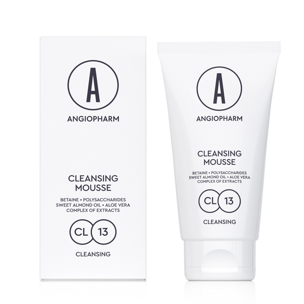 ANGIOPHARM ОЧИЩАЮЩИЙ МУСС, 150 МЛ | CLEANSING MOUSSE