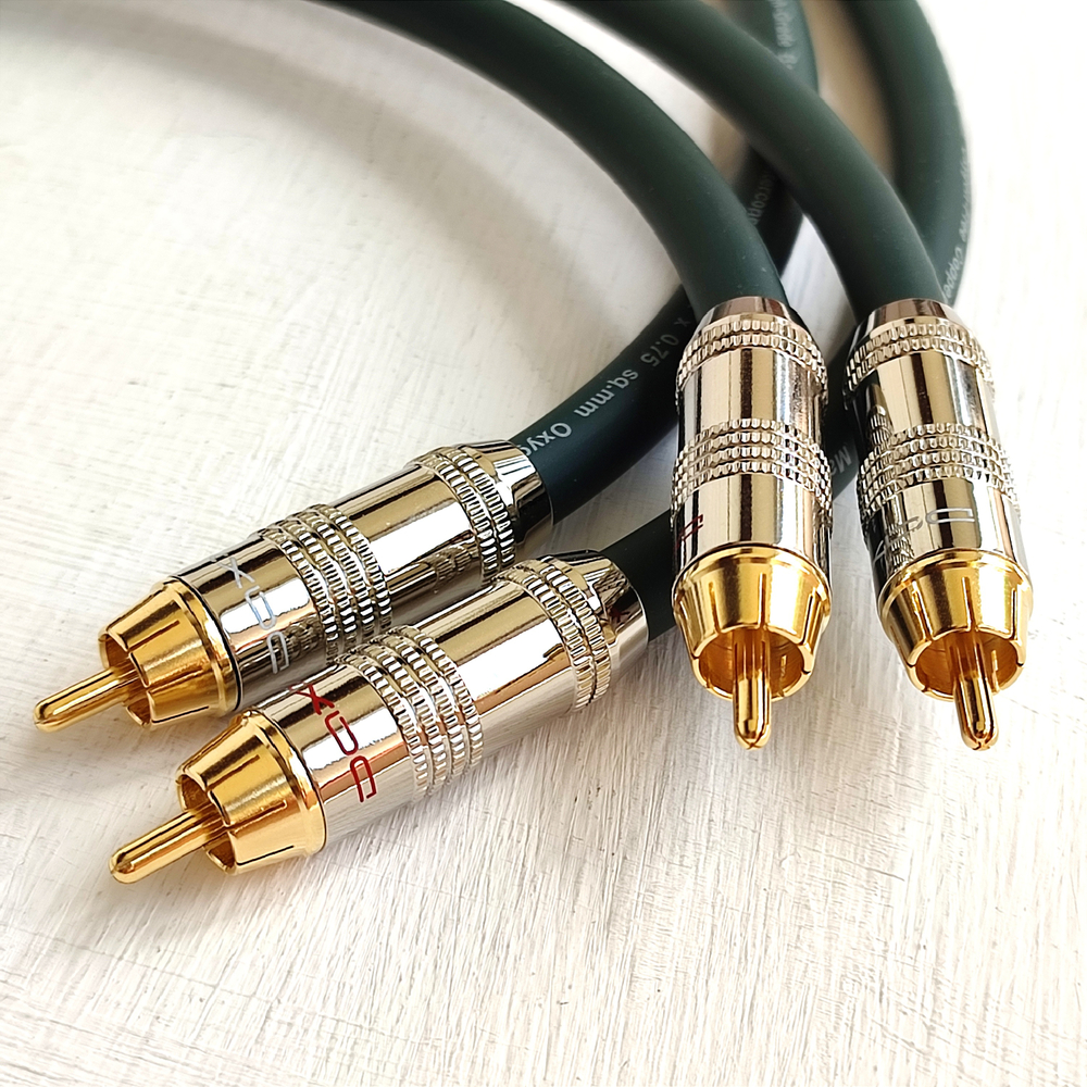 DAXX R86 Аудио кабель из бескислородной меди 2x0.75mm2 уровня High Grade, D=9mm Разъёмы: Standard