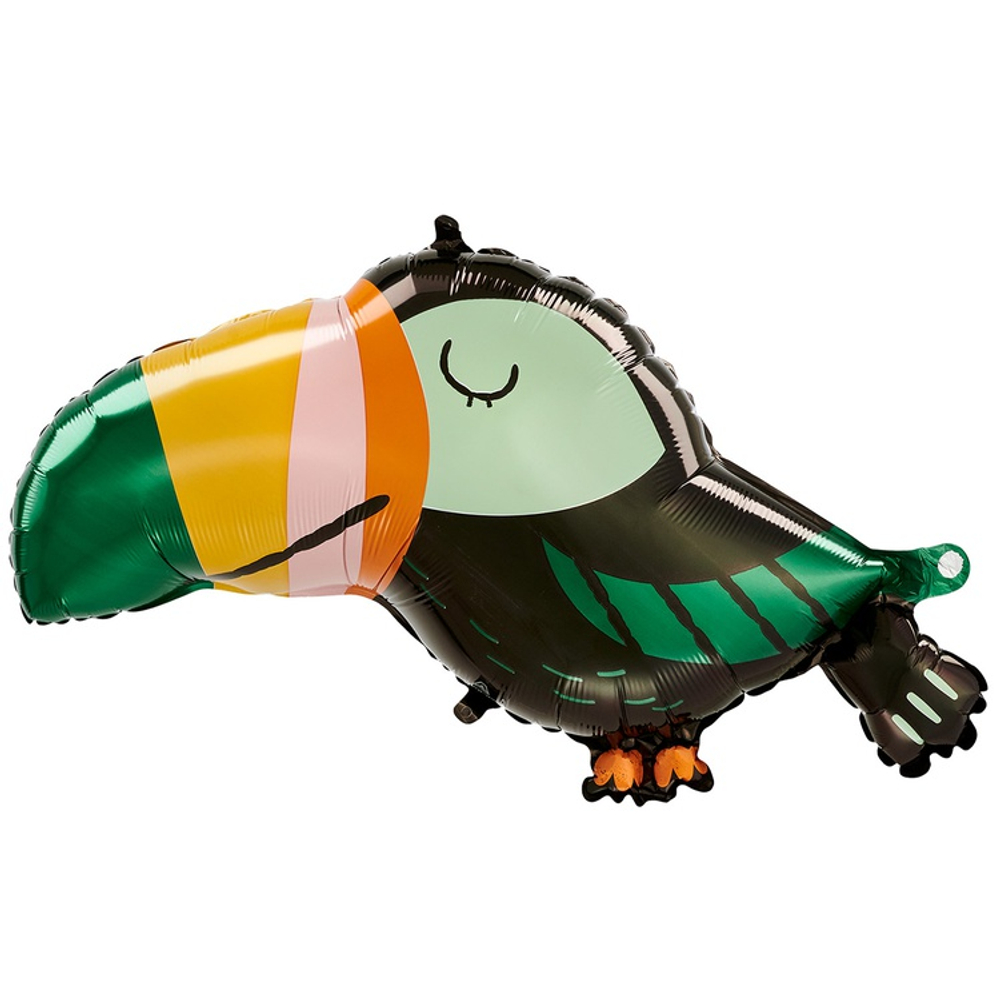 Шар Фольгированный Тукан дикий (Черный)