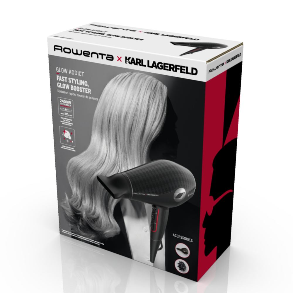 Фен Rowenta Karl Lagerfeld CV613LF0