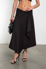 Юбка Мелодия формы (черная)