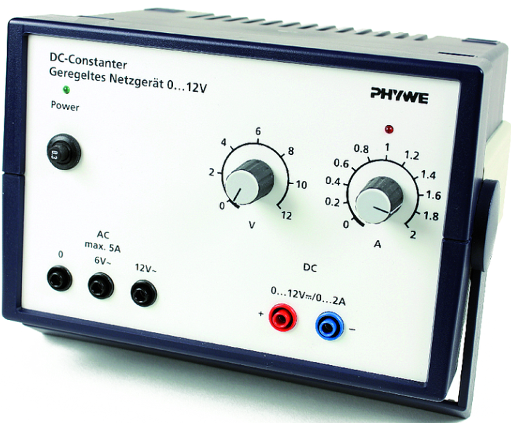 Блок питания PHYWE 13506-93 (1~12 В постоянного тока, 6 В/12 В переменного тока)
