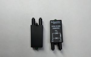 SE Sarel Диод + зеленый светодиод для защиты катушек реле =24/60В, Schneider Electric, , RZM031BN