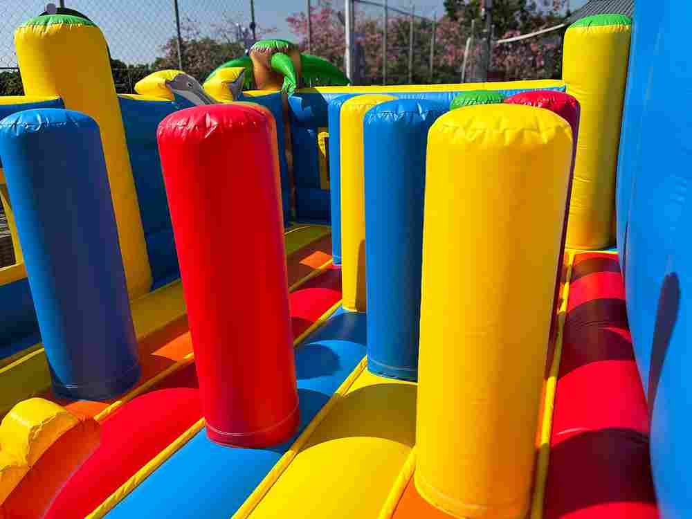 Коммерческий надувной батут «Тропикана макси», 15*8*6 м