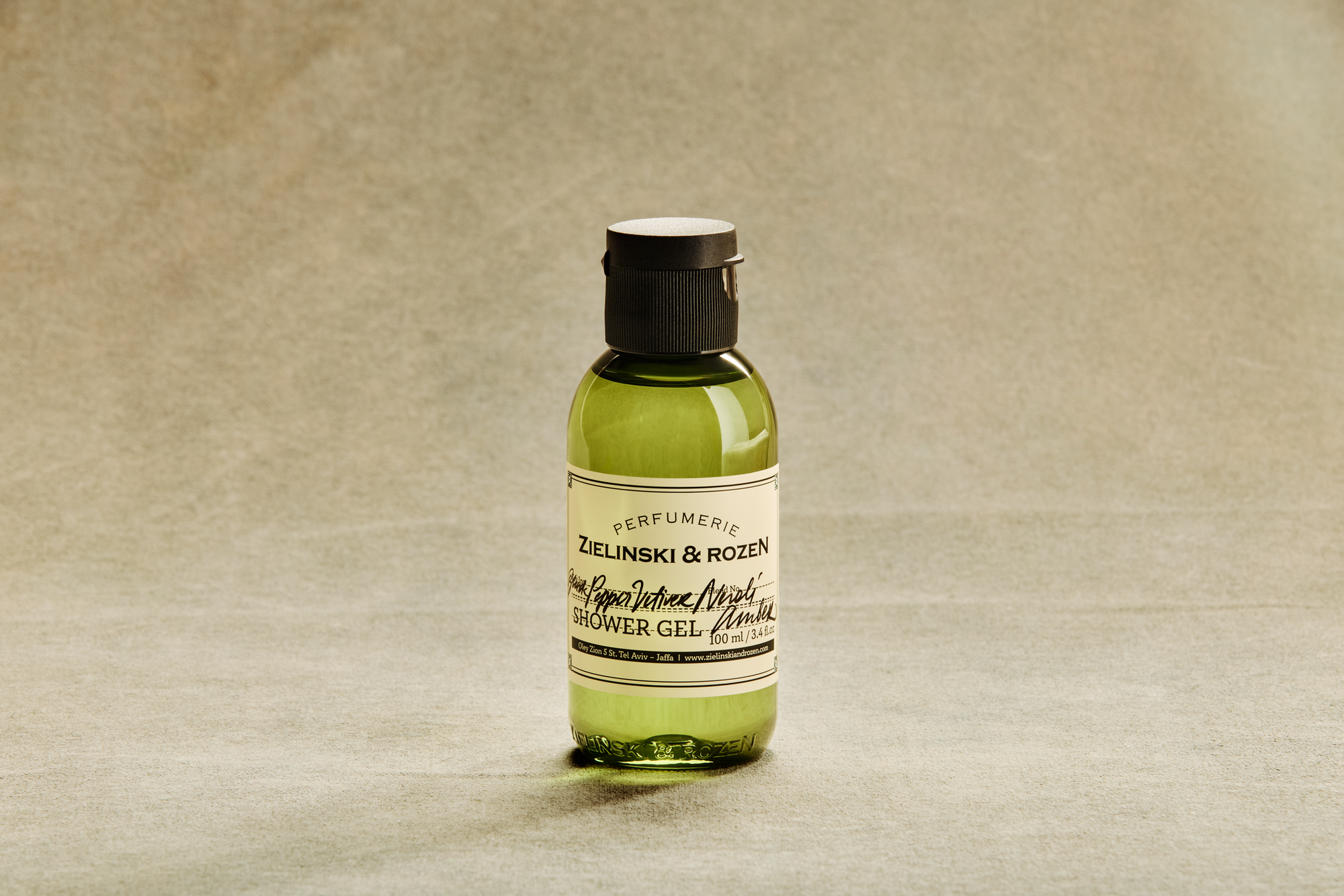 Гель для душа Черный перец, Ветивер, Нероли, Амбра