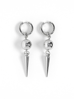 Серьги "Thorn and Ball" Silver