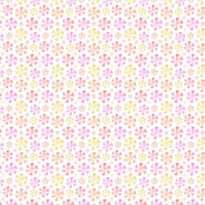 Круглые конфетки - леденцы на белом (горошек)