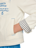 Джинсовая куртка из хлопка