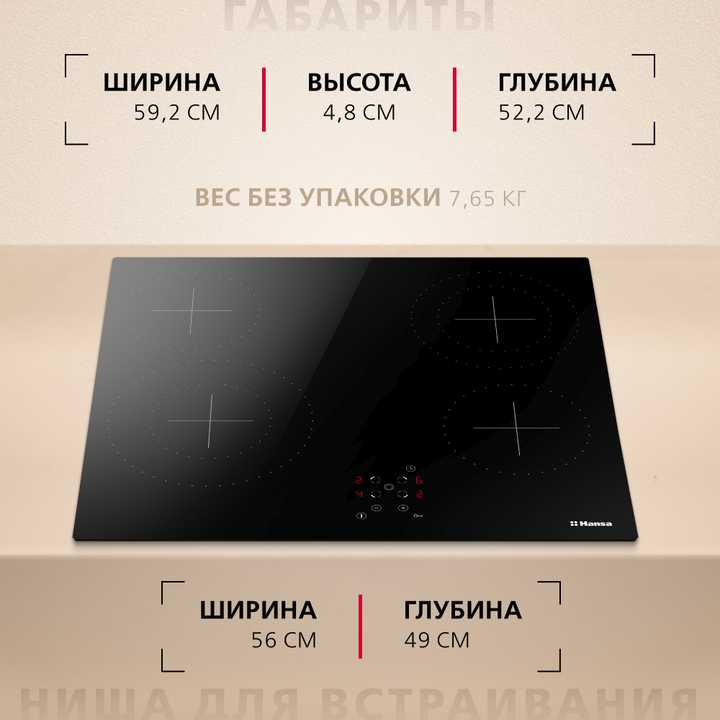 Электрическая панель Hansa BHC66577